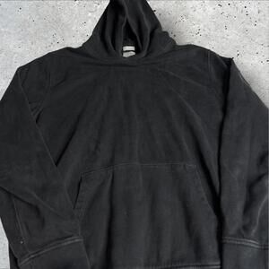 Y2K Gap Black Pullover Hoodie Mens Casual Fleece‎ Size M